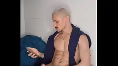 Play Brendo Vilhena Hard Gay Sex and Masturbation on Bed - Gay Amateur Porn